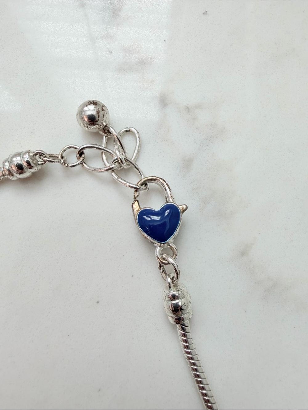DUKE UNIVERSITY Blue Enamel 'D' Charm Bracelet with Silver Accents - Picture 4 of 4